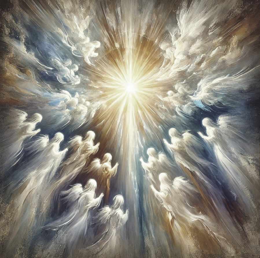 AI generated painting inspired by the Nativity of Jesus