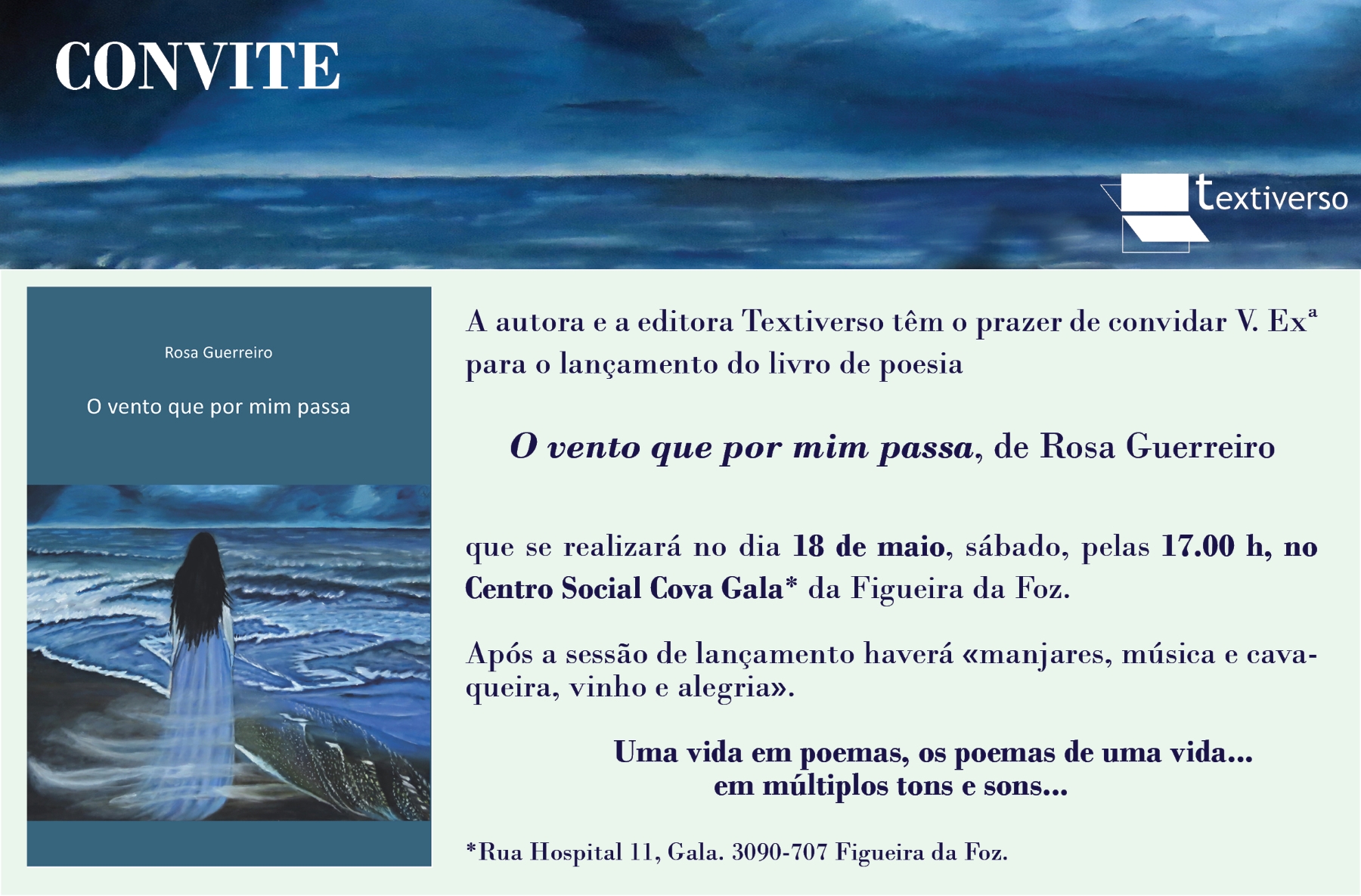 Convite lançamento O Vento que por mim passaredux