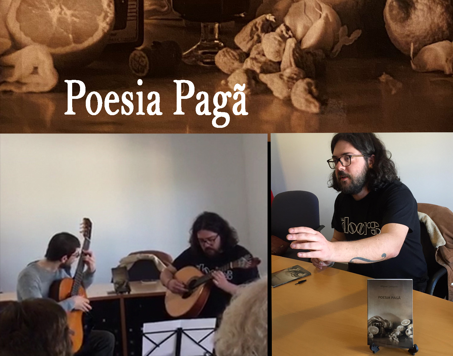 Poesia Pagã apresentação site