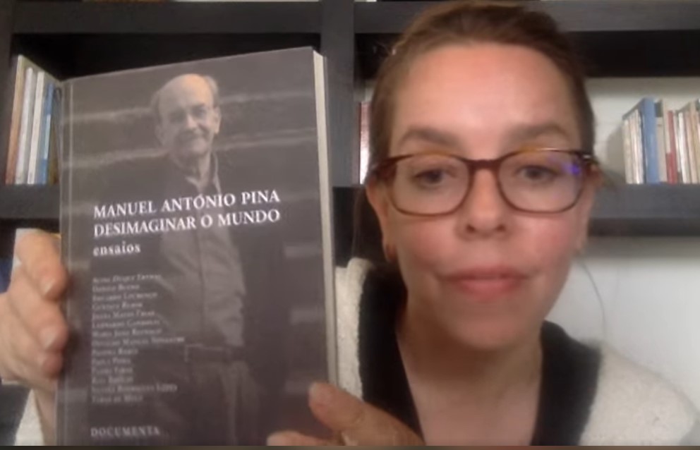 Rita apresentando Desimaginar o mundo