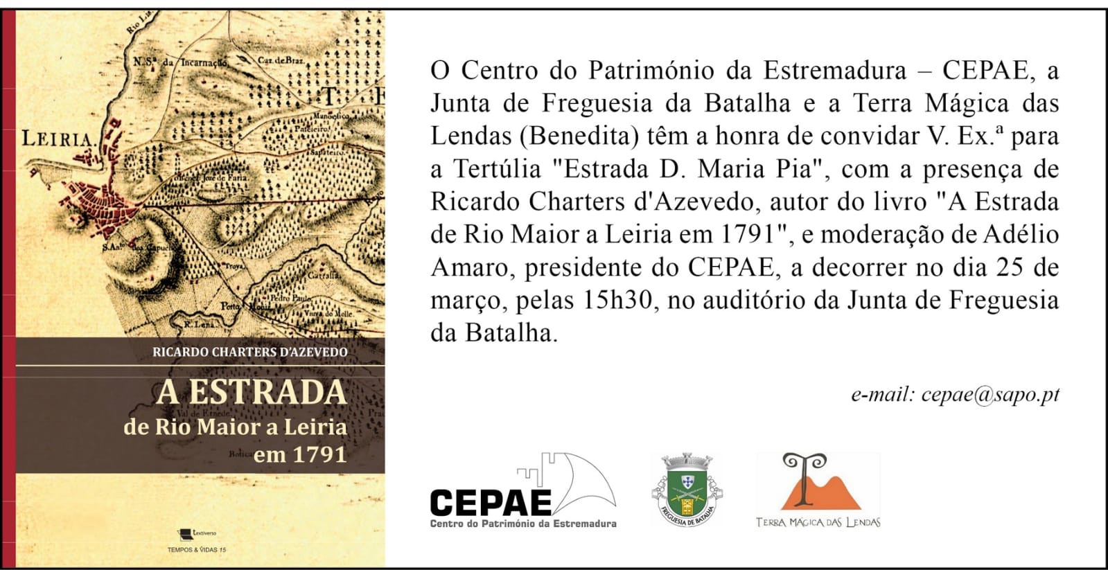 Tertúlia com a presença de Ricardo Charters d Azevedo