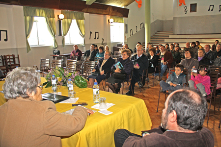 Aspecto da audiência.