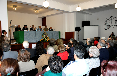 Aspecto da sessão de lançamento na BIR