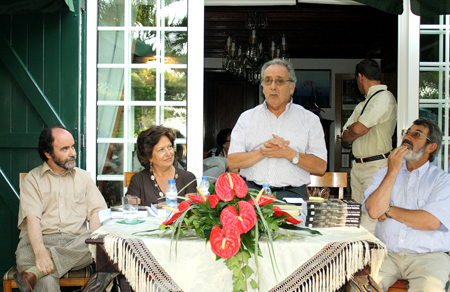 O autor usando da palavra